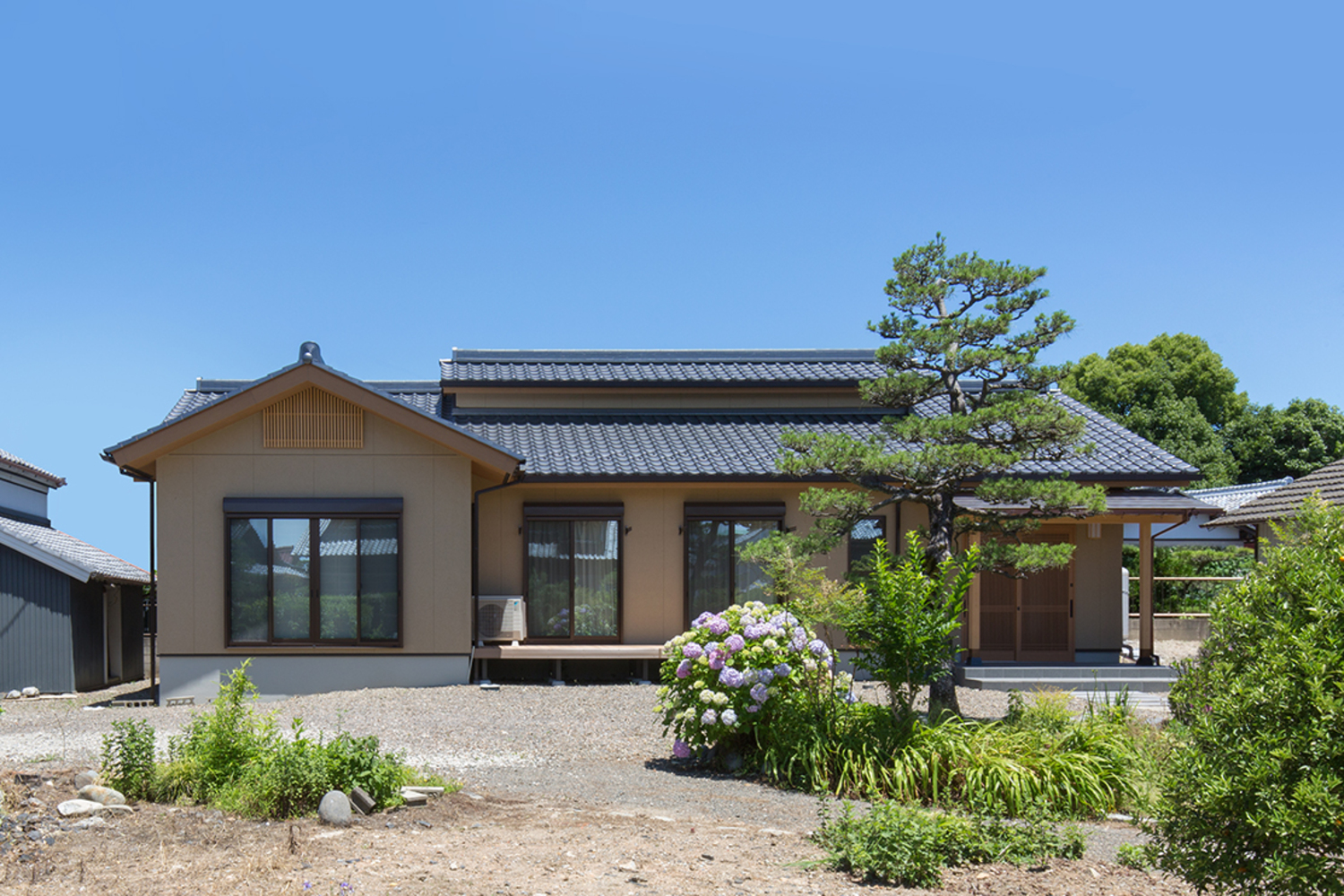 和風の平屋住宅