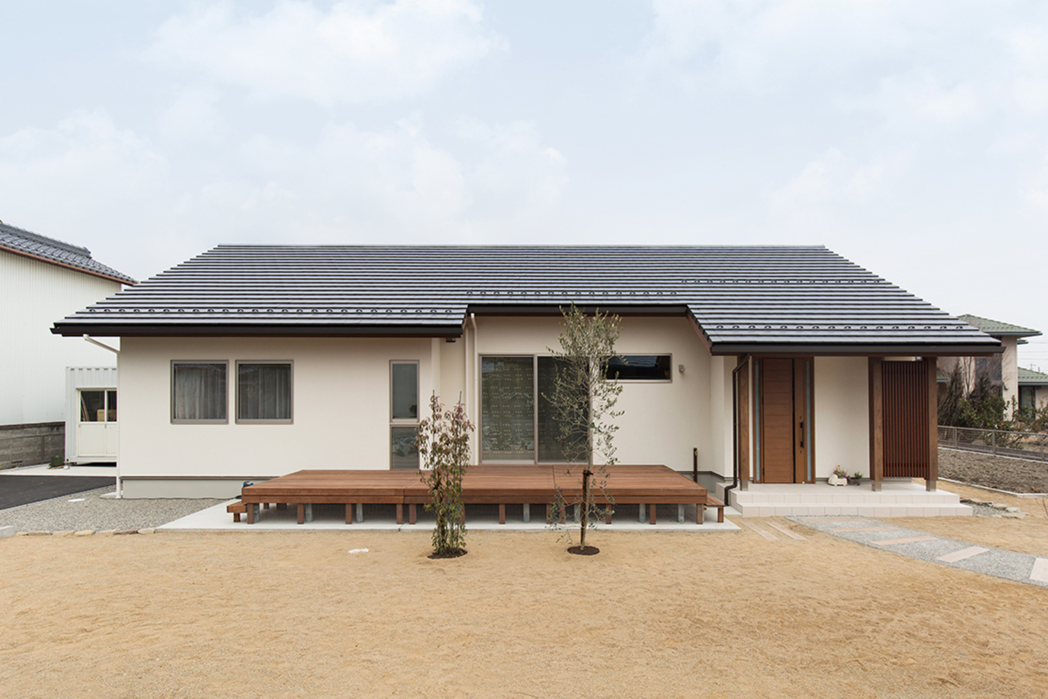 木造の平屋住宅