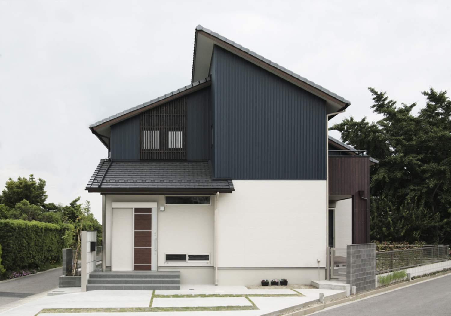 スタイリッシュ和モダンな住宅