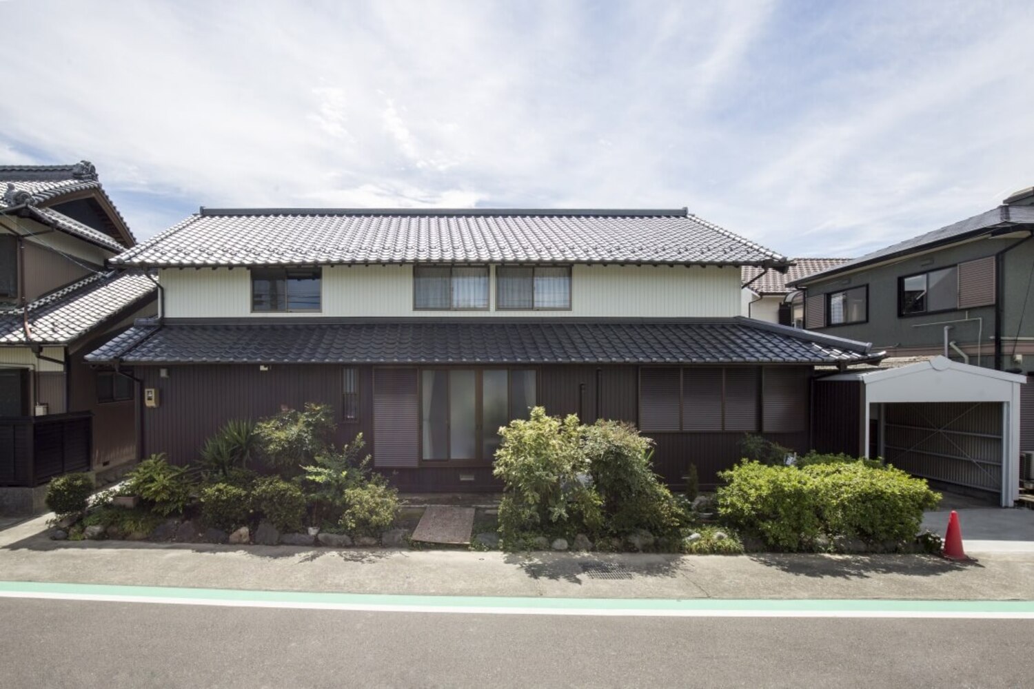 リフォームで生まれ変わった外観