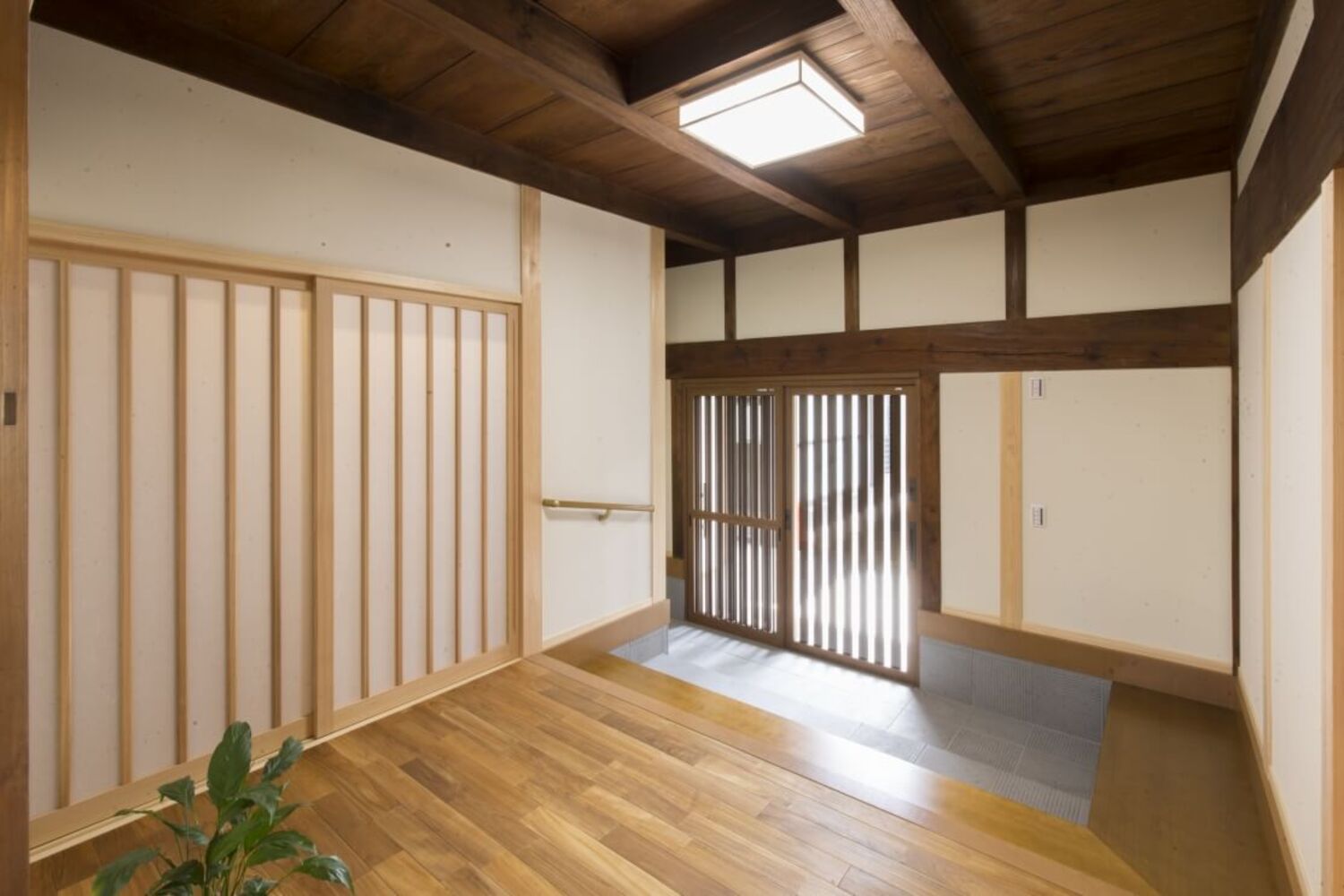 明るく心地よい玄関