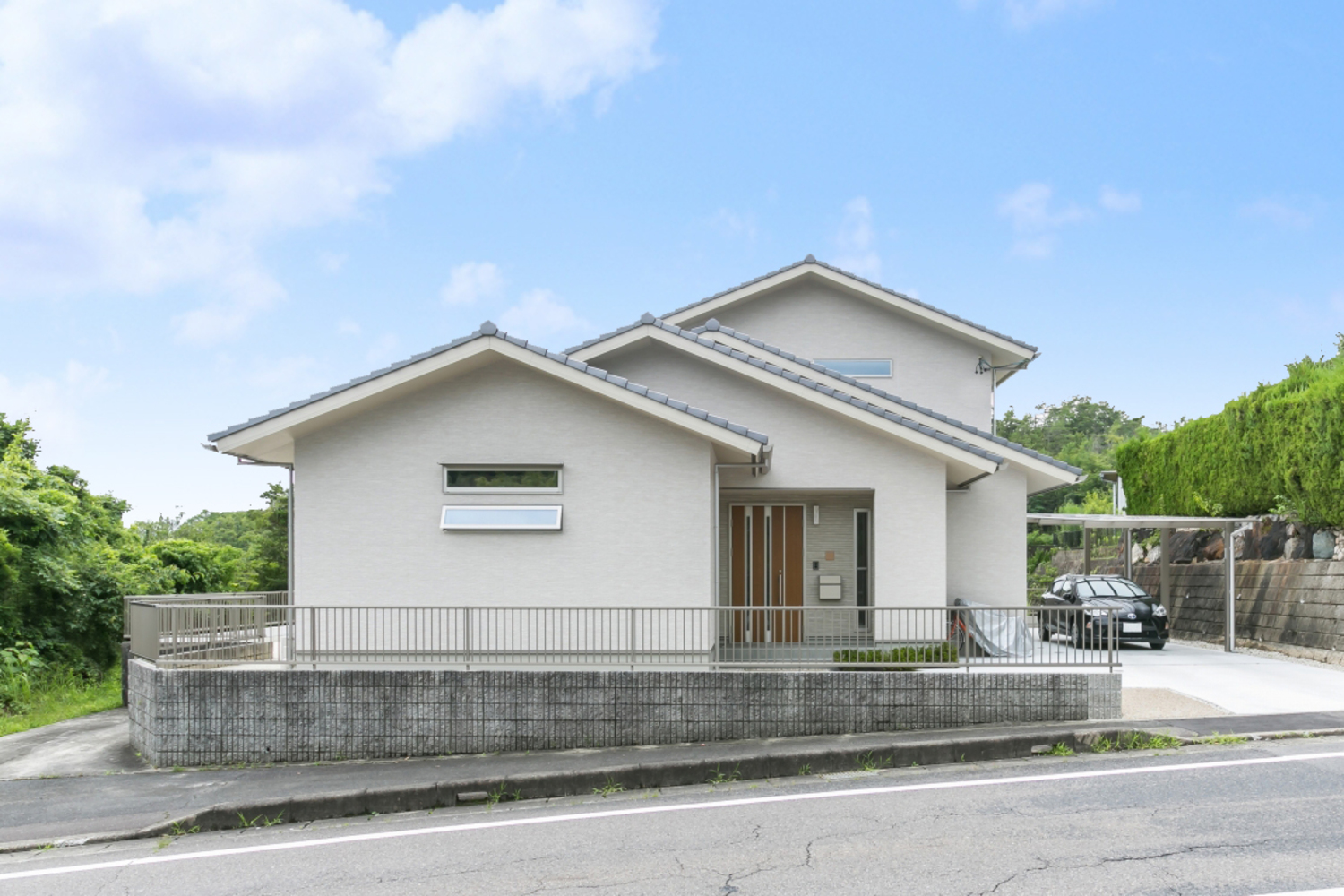 【注文住宅】家族が集うバリアフリーの家