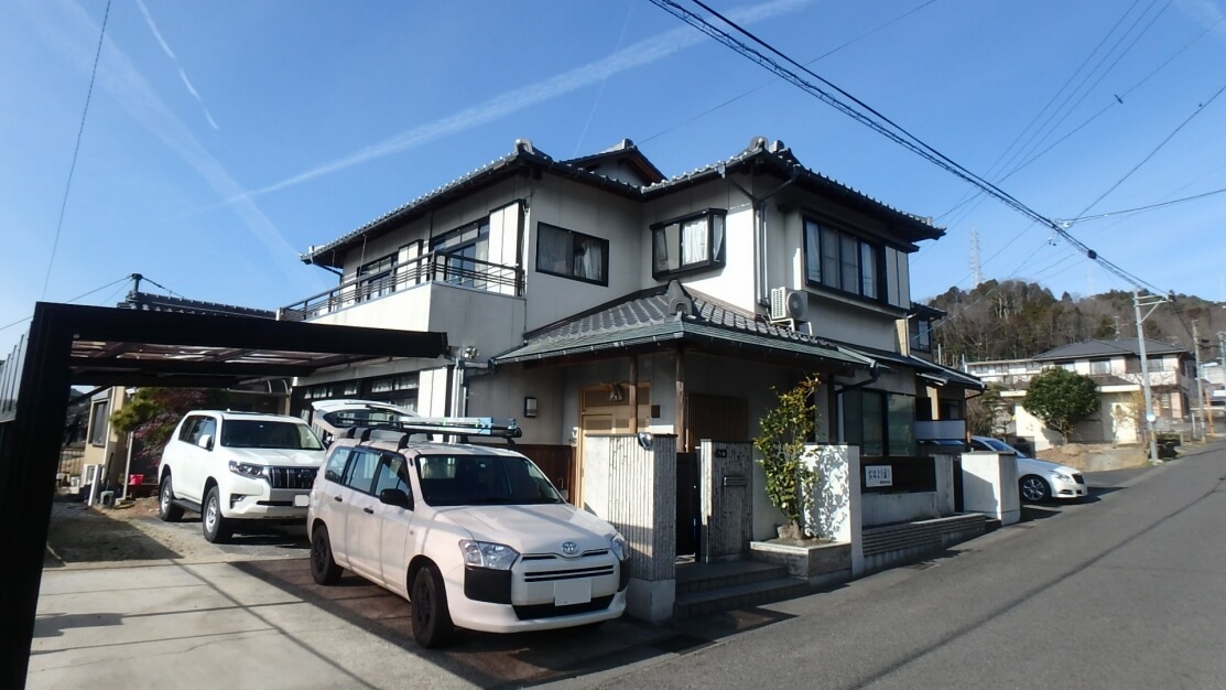 古いお住まいの外観