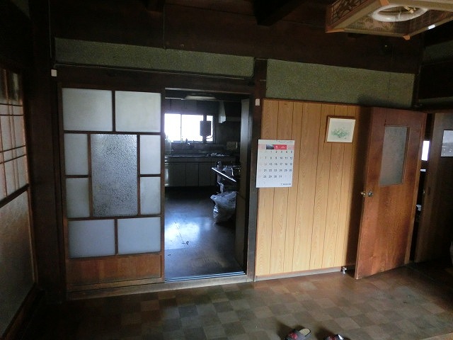 古い建具が写った写真