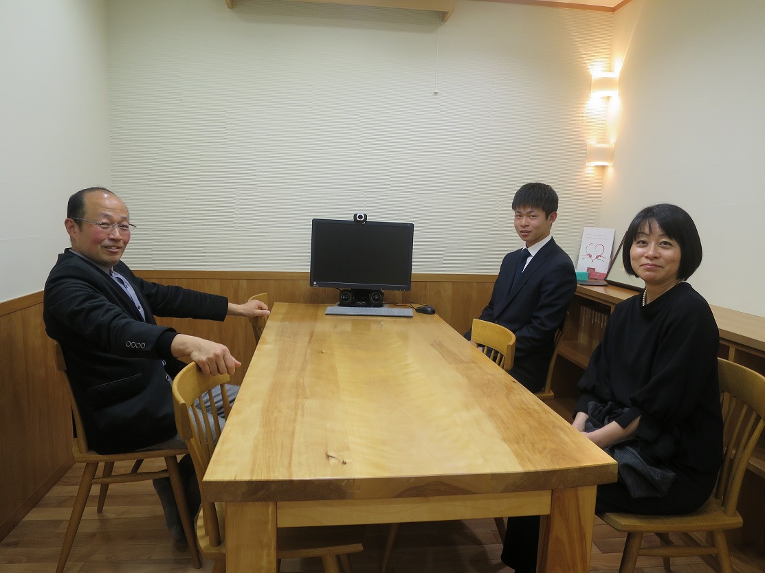 入社式