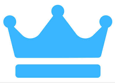 水色の王冠