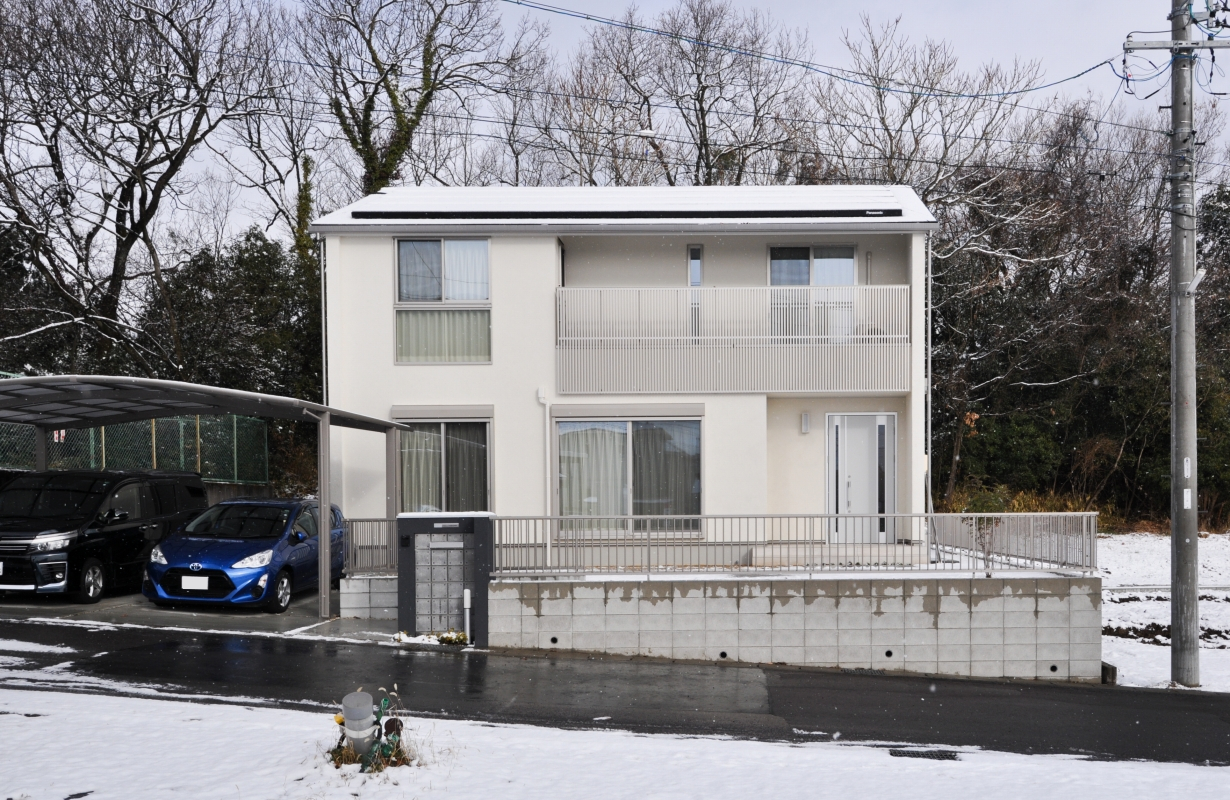 スタイリッシュな印象の建物