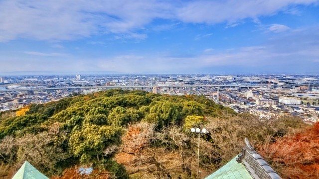 小牧山からの風景