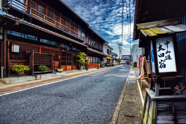 美濃加茂市中山道