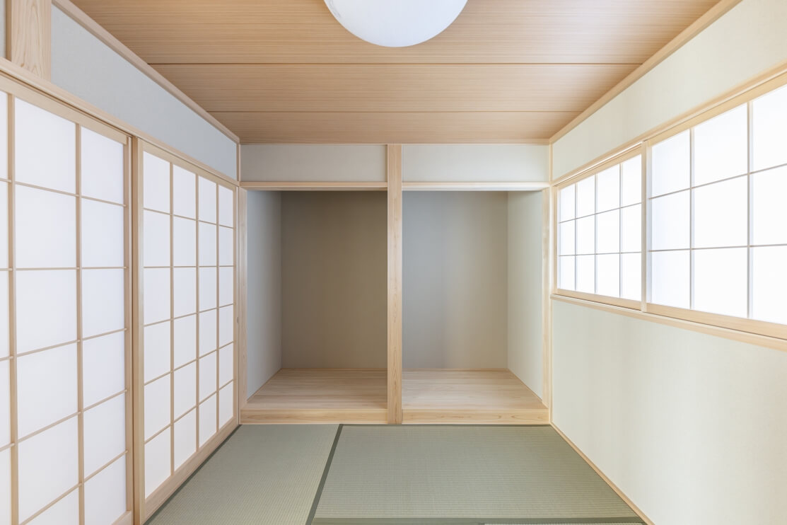 客間として使える和室