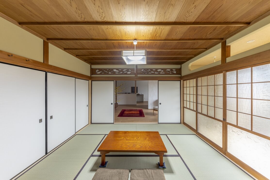 LDKとつながる和室